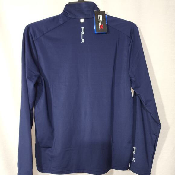Ralph Lauren RLX lightweight performance 1/4 zip men's small NWT - Picture 2 of 8